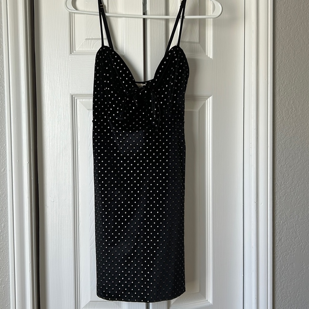Show Me Your Mumu studded velvet dress